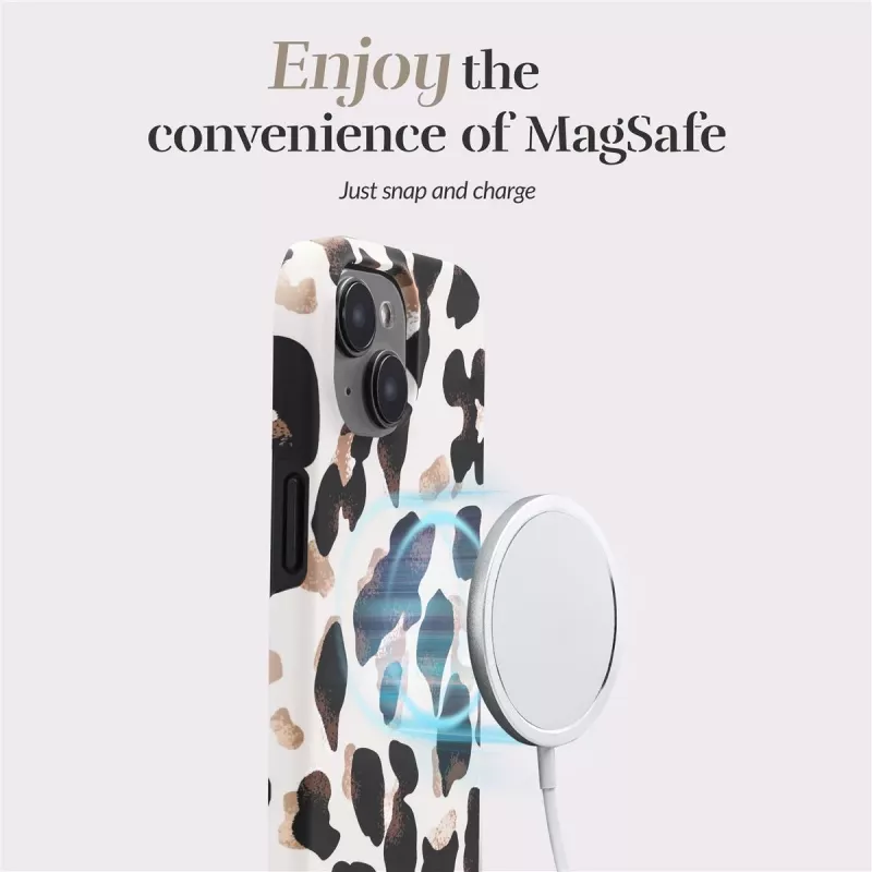MIO Leopard Magsafe Compatible Case for iPhone 16 Plus