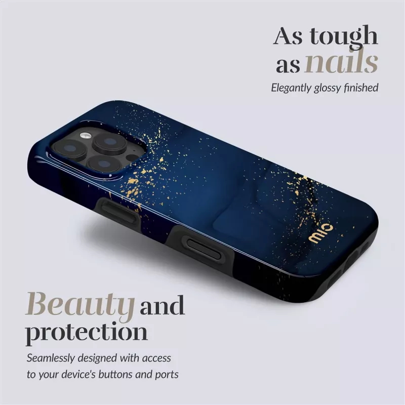 MIO Midnight Sparkle Magsafe Case Compatible for iPhone 16 Pro