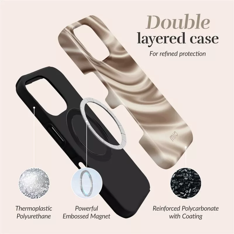 MIO Silky Dreams Magsafe Case Compatible for iPhone 16 Pro