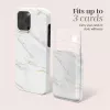MIO White Marble Magsafe Case Compatible Card Holder