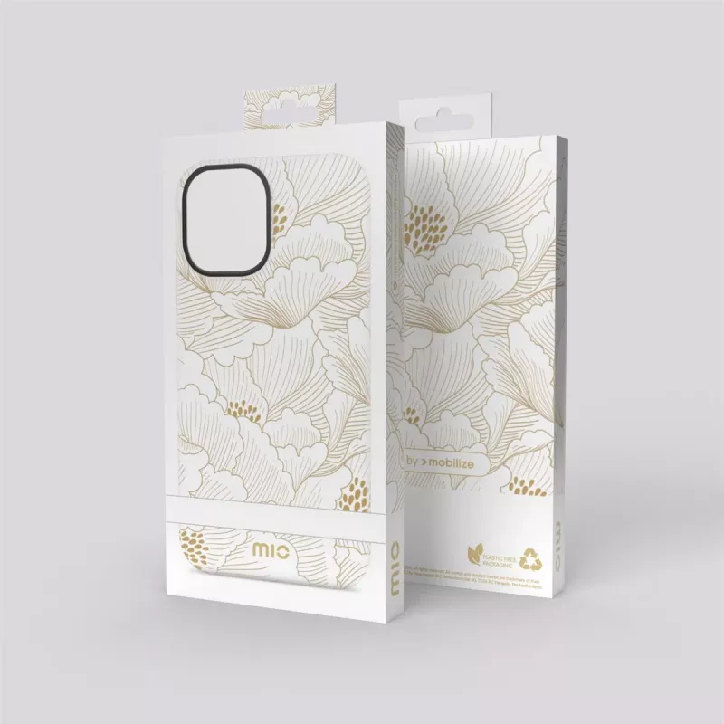 MIO White Roses Magsafe Compatible Case for iPhone 16 Pro Max