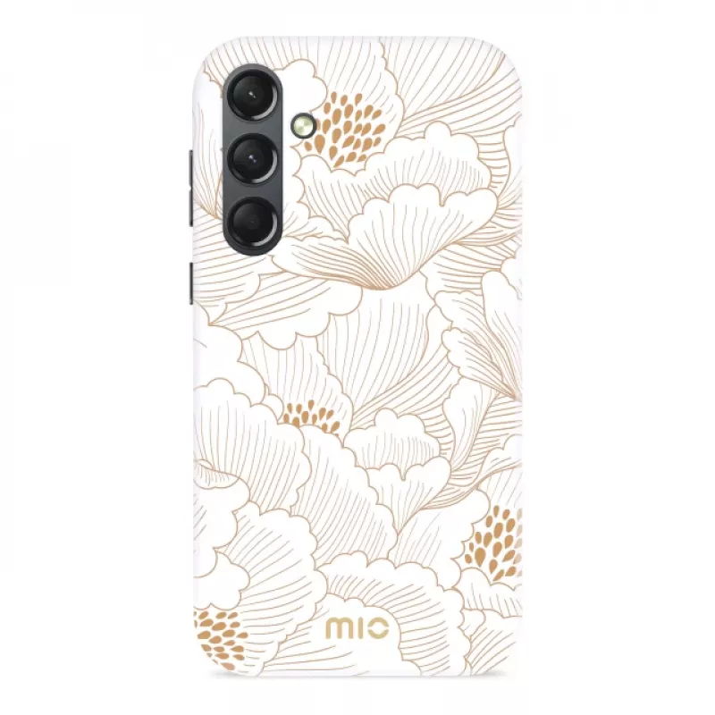 MIO White Roses Magsafe Compatible Case for Samsung S24 5G