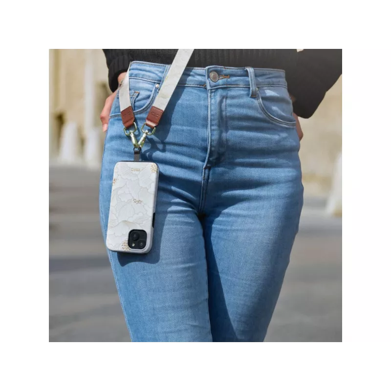 MIO White Roses Magsafe Compatible Case for Samsung S25 Plus 5G