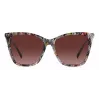 MISSONI Women's Butterfly Sunglasses MIS0106SX193X - Brown Patterned Acetate Frame, Brown Gradient Lenses, UV400 Protection