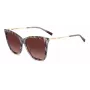MISSONI Women's Butterfly Sunglasses MIS0106SX193X - Brown Patterned Acetate Frame, Brown Gradient Lenses, UV400 Protection