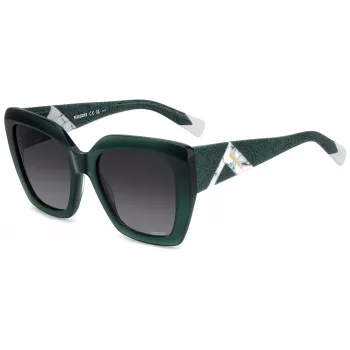 MISSONI Women's Cat Eye Sunglasses MIS0197S1ED Havana/Brown Gradient 54mm