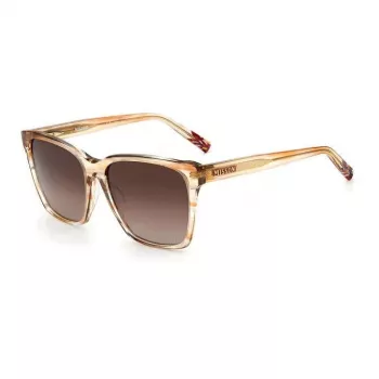 MISSONI Women's Sunglasses Mis0008sHR3HA Havana Brown Gradient Square Acetate 56 mm