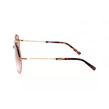 MISSONI Women's Sunglasses MIS0015STNG Butterfly Acetate Frame UV400 Grey Lens 60/15/145 mm