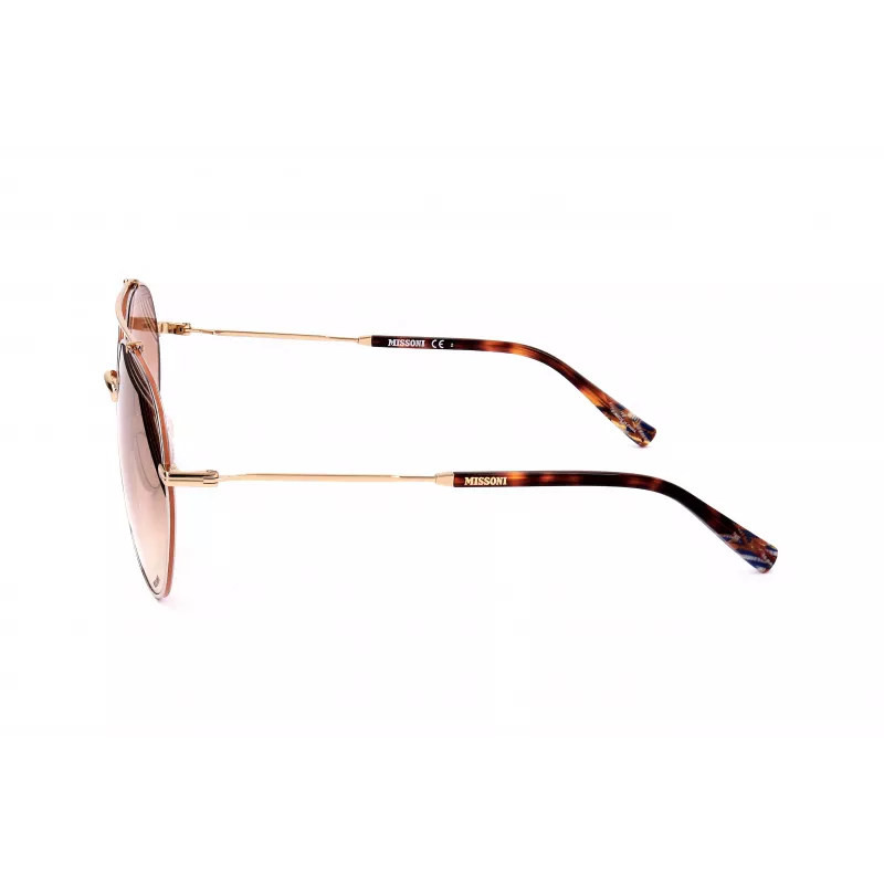 MISSONI Women's Sunglasses MIS0015STNG Butterfly Acetate Frame UV400 Grey Lens 60/15/145 mm