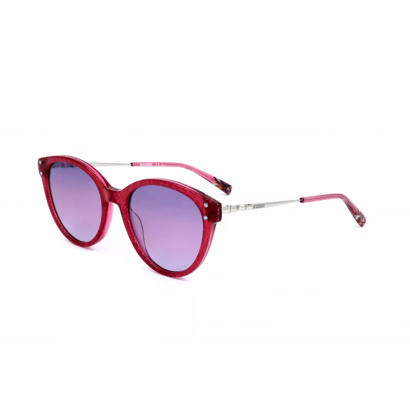 MISSONI Women's Sunglasses MIS0026S2R0 - Acetate Frame, Polycarbonate Lenses, UV400 Protection, 53mm Lens Width