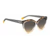 MISSONI Women's Sunglasses MIS0088SMQEF7 - Rectangular Acetate Frame, UV400 Protection, 57mm Lens