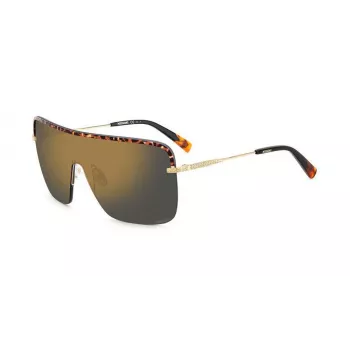 MISSONI Women's Sunglasses MIS0139S0NR - Full-Rim Plastic Frame, UV400 Protection, Lens 99mm, Bridge 00mm, Temple 135mm