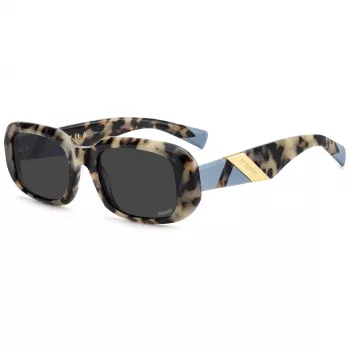MISSONI Women's Sunglasses MIS0220SC9K Havana Acetate Square Frame Grey Gradient Lens 52/20/140 mm