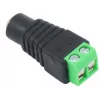 MITON G01DC-100 DC Power Jack Connector, PCB Mount, 2.1mm x 5.5mm, 12V 1A, 3-Pin, Solder Terminals, Black