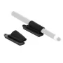 MOBILIS Pack of 10 Adhesive Universal Stylus Holder - Black
