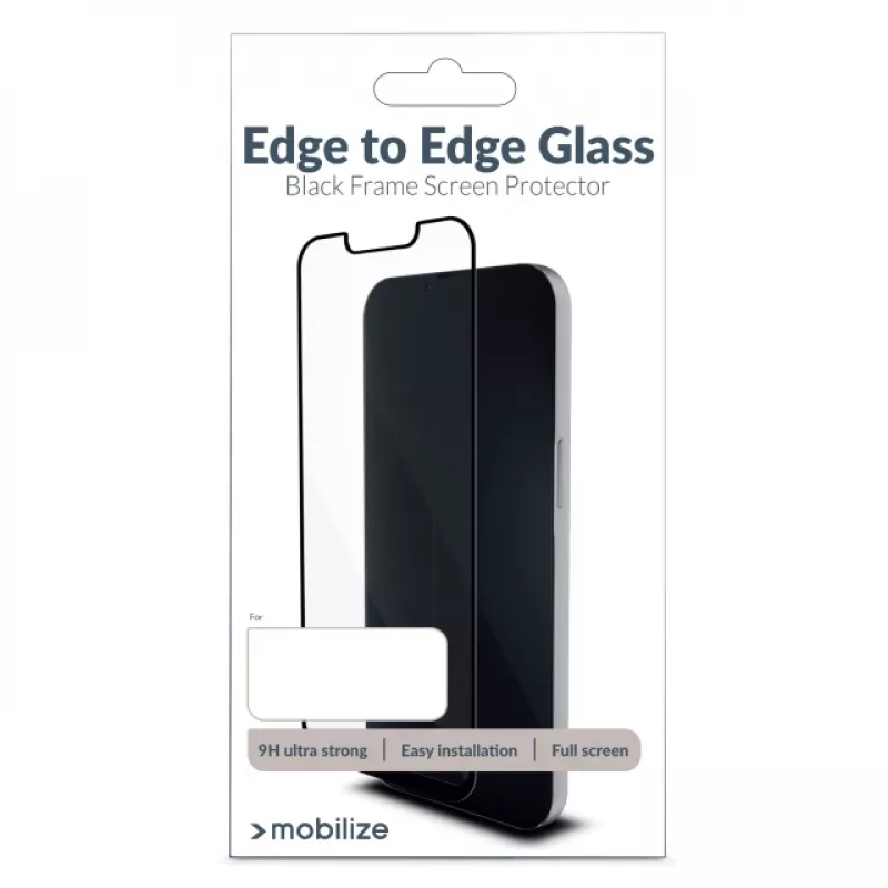 Mobilize Edge-To-Edge Glass Screen Protector for Xiaomi Redmi Note 14 Pro+ 5G (Edge Glue)
