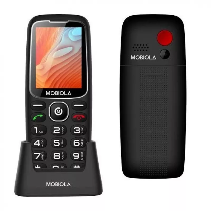 Mobiola MB4120 Feature Phone, Black
