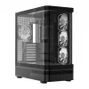 MODECOM Volcano AQ100 ARGB Midi Tower PC Case - Black
