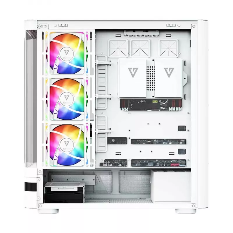 MODECOM Volcano AQ200 ARGB Mid Tower Case White