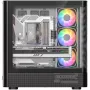 MODECOM Volcano AQ300 ARGB Mid Tower Case - Black