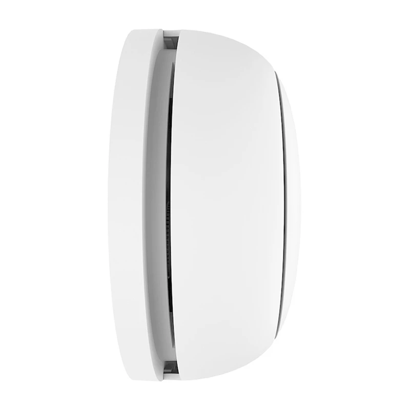MOES SSD01 ZigBee Smart Photoelectric Smoke Detector with 85dB Siren, Tuya App Alerts, CR123A Battery Powered, White
