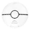 MOES WSS-S-SSD-A Wi-Fi Photoelectric Smoke Detector with Tuya App Alerts, 85dB Siren, CR123A Battery Powered, Works with Alexa & Google Assistant, White