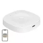MOES ZHUB-C ZigBee 3.0 Ethernet/Wi-Fi Smart Gateway Hub for Tuya Devices, Works with Alexa & Google Home