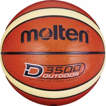 Molten Basketball B7D3500 Outdoor Size 7 Premium Composite Leather FIBA Approved