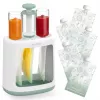 MOMCOZY 5-in-1 Baby Food Maker with 600ml Tritan Jar, 300W Steamer and 120W Blender, Touchscreen LCD, BPA-Free, 120V
