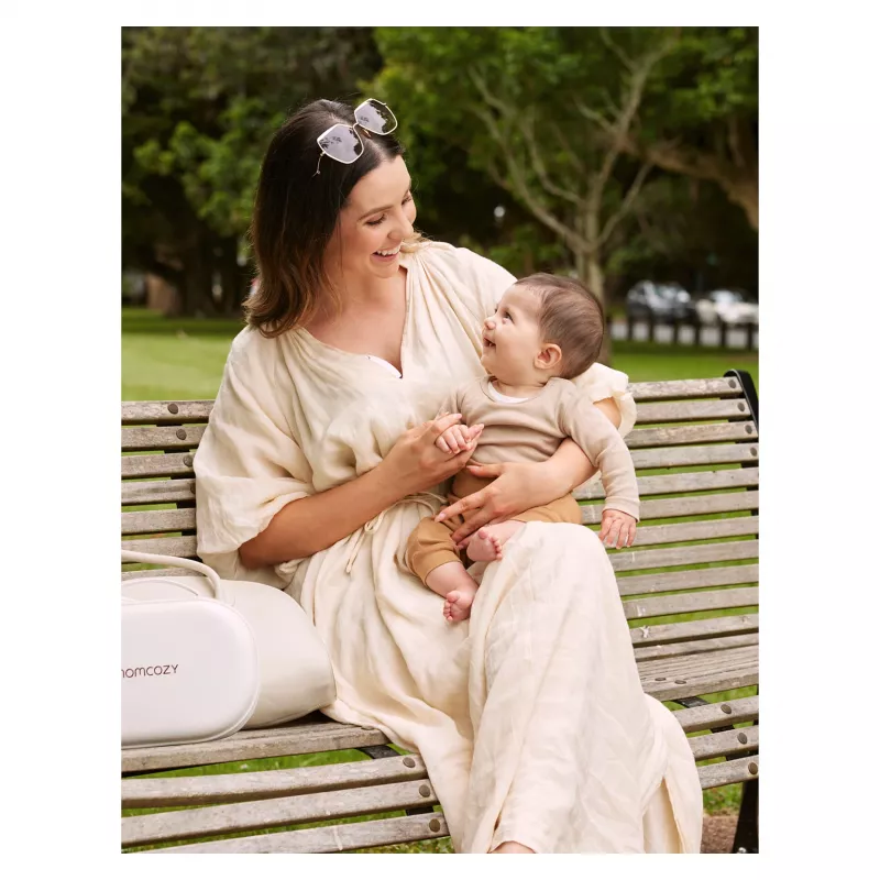 Momcozy M6 Double Wearable Electric Breast Pump with Battery and Storage Box
