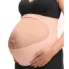 Momcozy Pregnancy Belly Band (L) - Nude, Comfortable and Supportive Maternity Support Belt
