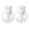 MOMCOZY S12 PRO+ Wearable Breast Pump White Double Pack