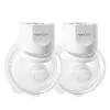 MOMCOZY S12 PRO+ Wearable Breast Pump White Double Pack