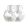 MOMCOZY S12 PRO+ Wearable Breast Pump White Double Pack
