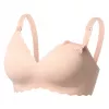 Momcozy YN46 Seamless Support Floral Nursing Bra Push-up Beige Size M