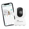Momini KidLook Baby Monitor - 3.2 inch Color LCD, Night Vision, Two-Way Talk, 8 Lullabies, Temperature Monitoring