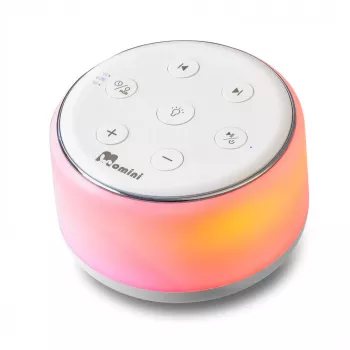 Momini Lullumo White Noise Lamp with Star Projector