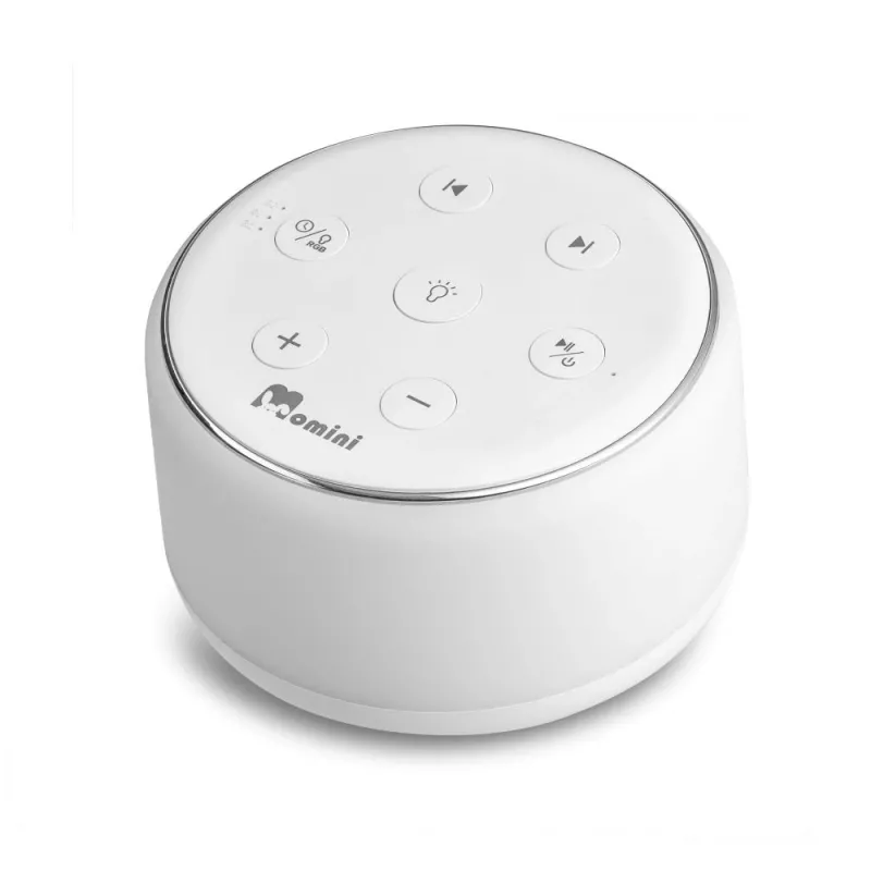 Momini Lullumo White Noise Lamp with Star Projector