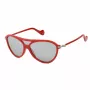 Moncler ML0054-67C Unisex Sunglasses - Black Frame, Smoke Grey Lens, 128mm Lens Width
