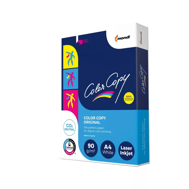 Mondi Color Copy Millbrand A4 90 g/m² Bright White Satin Paper 500 Sheets
