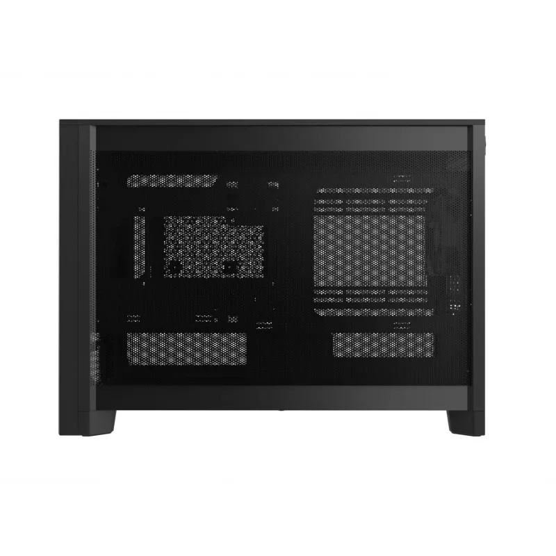 Montech TEN (B) Mini Tower PC Case, Tempered Glass, Black, Micro-ATX/Mini-ITX