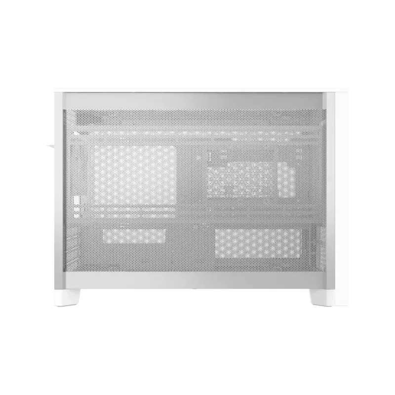 MONTECH TEN (W) Mini Tower PC Case White - Micro ATX / Mini-ITX, Tempered Glass, ARGB