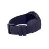 Montres de Luxe Men's Automatic Watch 09SA-BK-1002 48mm Black Dial Leather Strap