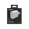 Mophie ROC GaN 45W Dual USB-C Wall Charger - White