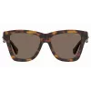 MOSCHINO Women's Cat Eye Sunglasses MOS131S086F47 Havana Brown 54mm
