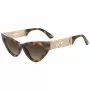MOSCHINO Women's Sunglasses MOS170-S-086 Havana Butterfly/Cat Eye 55mm