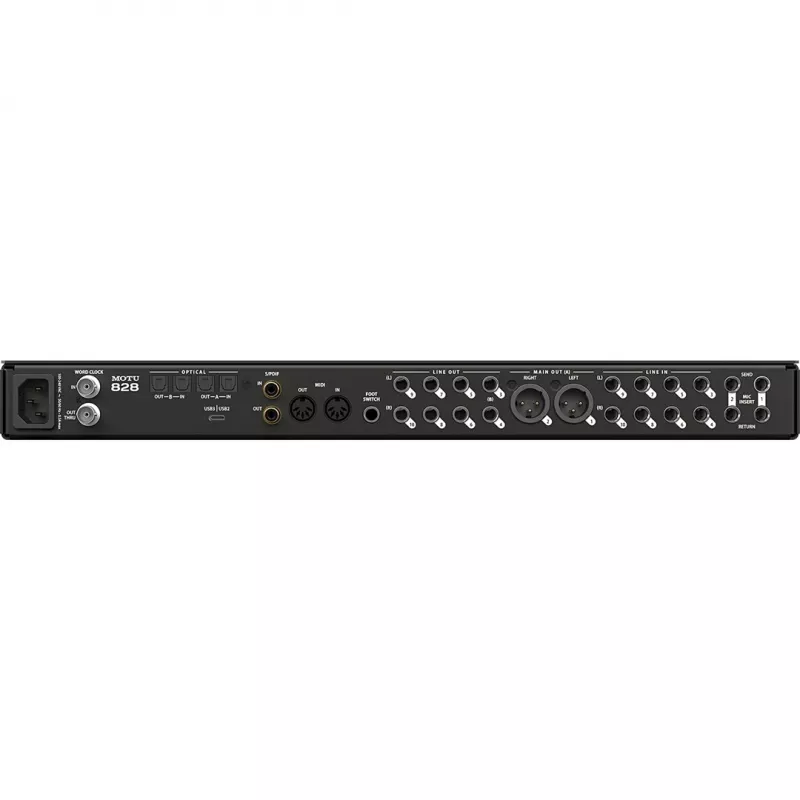 MOTU 828 28x32 Thunderbolt/USB 2.0 Audio Interface