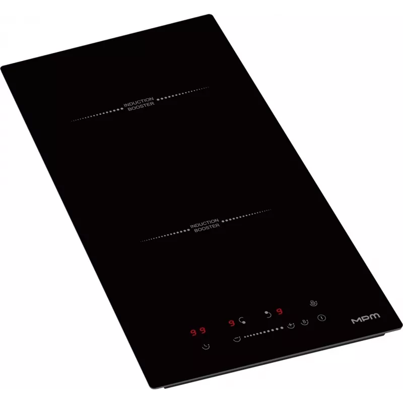 MPM MPM-30-IM-18 Built-in Induction Hob 29 cm Black 2 Zones Touch Control