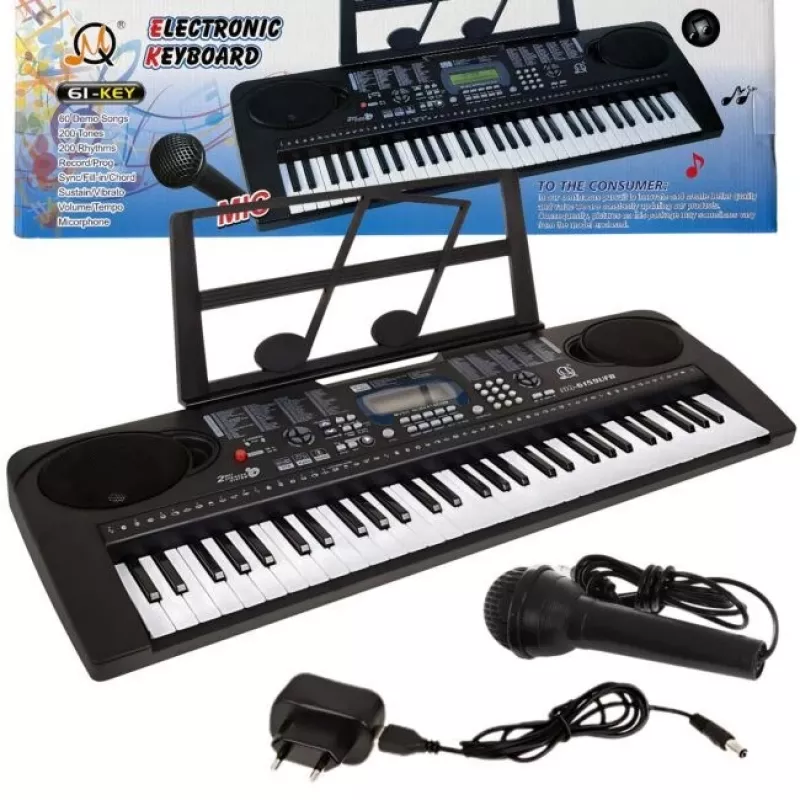 MQ 6159 UFB 61-Key Learning Keyboard for Children with Microphone