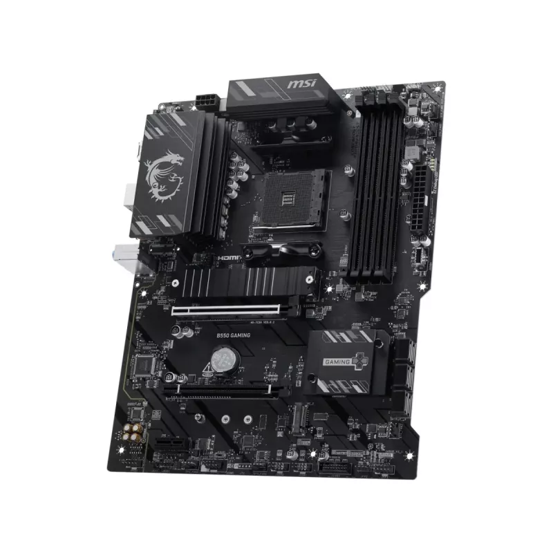 MSI B550 GAMING Motherboard - AMD B550 Chipset, Socket AM4, ATX, DDR4, HDMI/DP